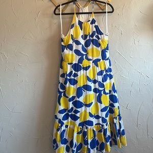 LOFT sundress keyhole neck
